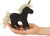 Folkmanis Puppet: Mini Black Unicorn