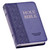KJV Holy Bible, Mini Pocket Size, Faux Leather Red Letter Edition - Ribbon Marker, King James Version, Purple (KJV Pocket Editions)