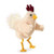 Folkmanis Puppet: Chicken, Funky