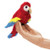 Folkmanis Puppet: Mini Scarlet Macaw