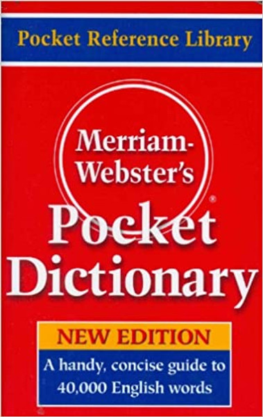 Merriam-Webster Pocket Dictionary