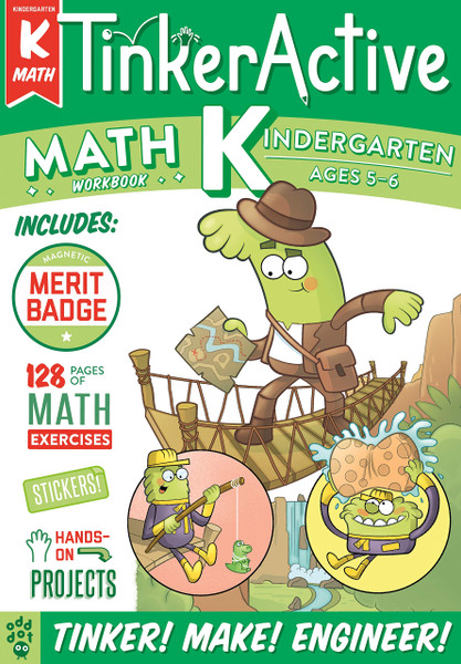TinkerActive Workbook: Kindergarten Math