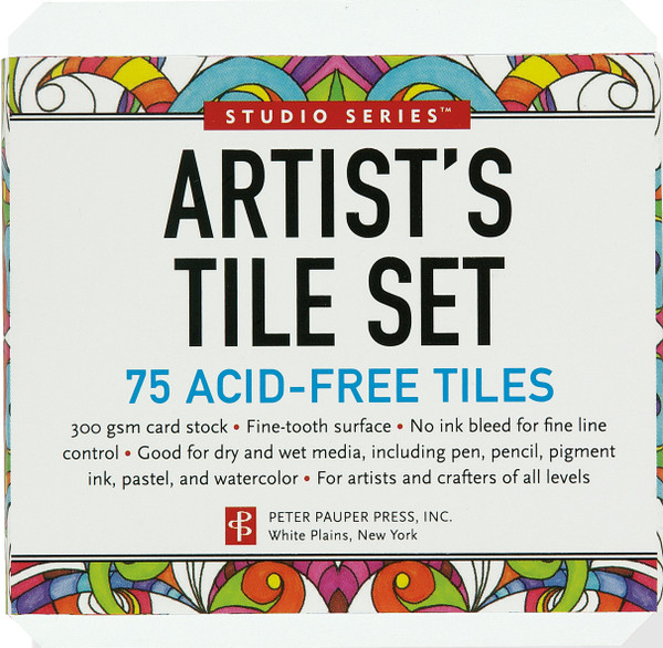 Studio Series Artist's Tiles: 75 Acid-Free Tiles