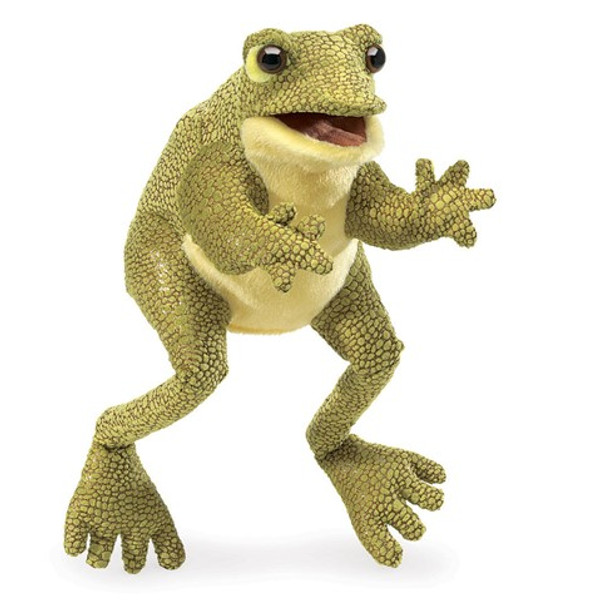 Folkmanis Puppet: Funny Frog