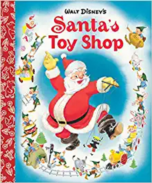 Little Golden Board Book: Santa's Toy Shop