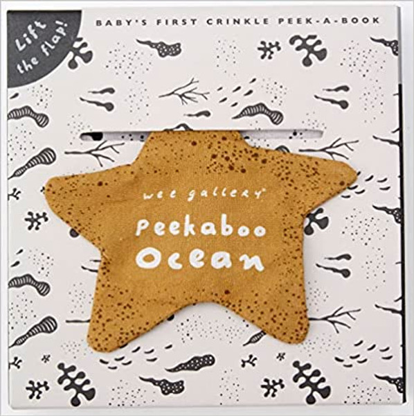Peekaboo Ocean: Baby's First Crinkle Peek-A-Boo