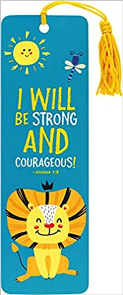 I Will Be Strong and Courageous! - Children's Bookmark