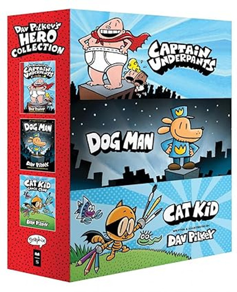 Dav Pilkey's Hero Collection Box Set