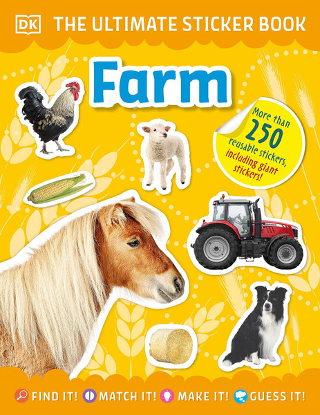 The Ultimate Sticker Book: Farm