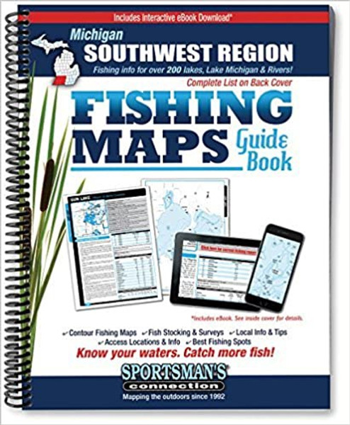 Southwest Michigan Fishing Map