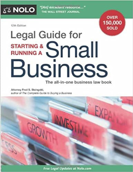 Legal Guide for Starting & Running a Small Business 12th Edition