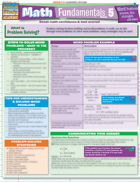 Math Fundamentals 5