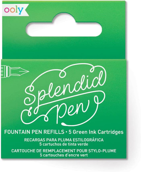 ZZOP_Splendid Fountain Pen Ink Refill Green