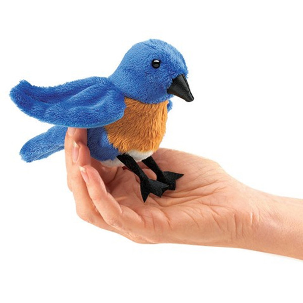 Folkmanis Puppet: Mini Blue Bird