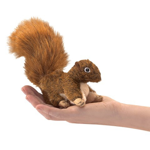 Folkmanis Puppet: Mini Red Squirrel
