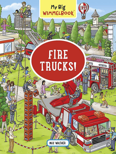 My Big Wimmelbook - Fire Trucks!