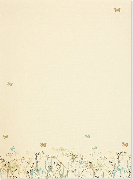 Butterflies: Letter-Perfect Stationery
