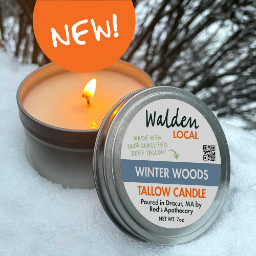 Winter Woods Tallow Candle -- ITEMS-REDS-WWCDL-000-PV6115