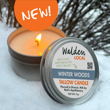 Winter Woods Tallow Candle