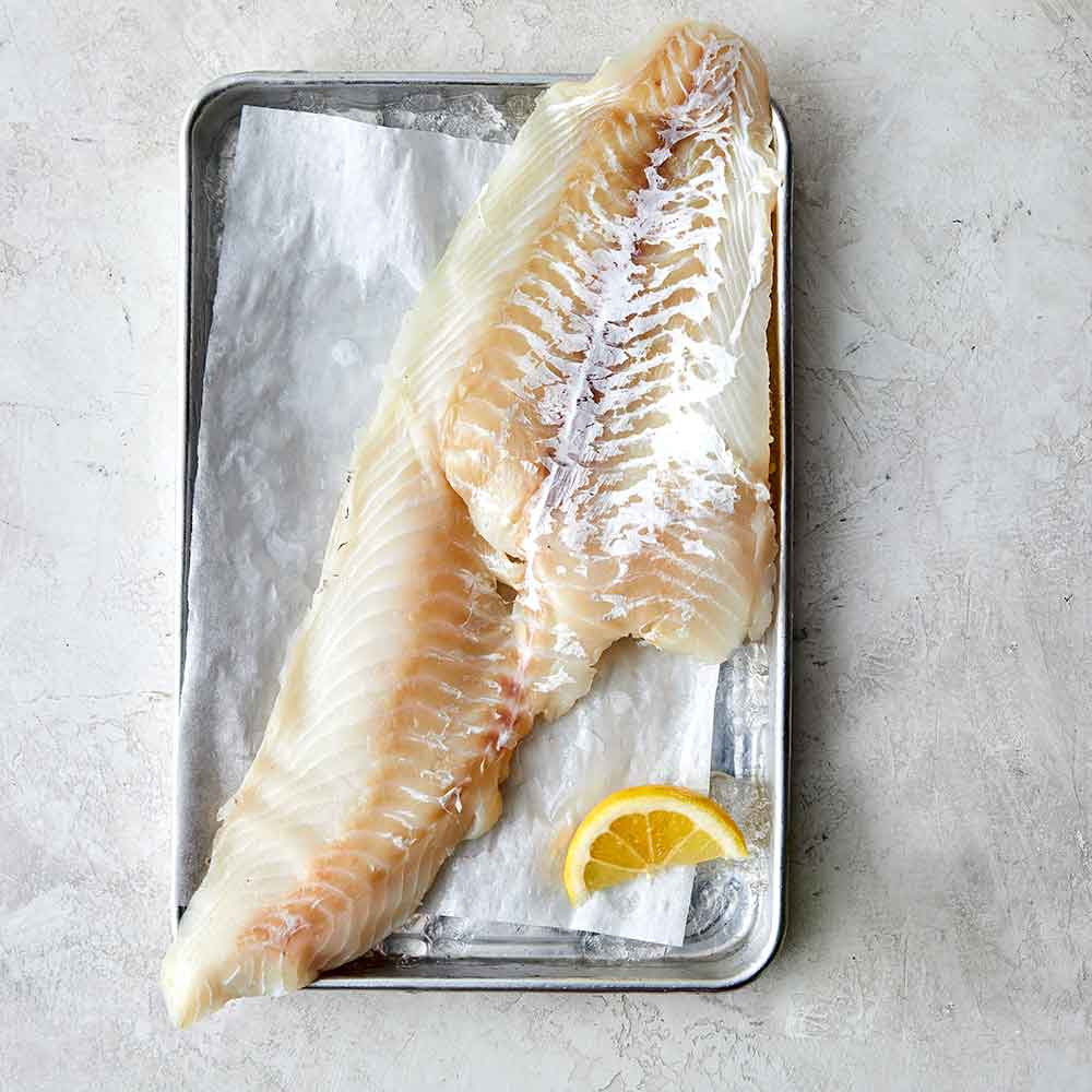 Haddock on a plate