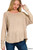 Crinkle Washed Long Sleeve Thumbhole Top