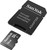 SanDisk MicroSD 16GB Standard Class4 Memory Card with SD Adapter S921-16GMSDad270082ad