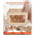 Wooden Hamster Cage 23.8"x15.9"x15.9" 270?° Viewing Hamster Habitat, Chewproof Small Animal Cage wi E415-MZCSLYMSFDD2TP83B001V0