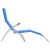  Folding Sun Loungers 2 pcs Textilene Blue A949-44337