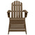  Patio Chair with Ottoman Wood Brown A949-45701