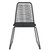  3 Piece Patio Dining Set Black A949-3099095