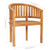  Banana Chairs 2 pcs Solid Teak Wood A949-48019