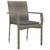  5 Piece Patio Dining Set with Cushions Black and Gray Poly Rattan A949-3185128