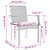  5 Piece Patio Dining Set with Cushions Black and Gray Poly Rattan A949-3185128