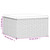  Patio Footrest with Cushion Gray Poly Rattan A949-319772