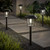 4 Pack - Solar LED Light Set - Outdoor Path Lighting in Black Q280-LBVWRSG34971425836