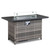 43-Inch Fire Table,50000 BTU Gas Firepit with Volcanic Stone Black T575-S0671359516