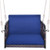 Single Person Hanging Seat with Seat and Back Cushions-Navy B593-HW71333