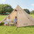 Hot Tent for 2 Persons, Portable Winter Tipi Tent with Stove Jack, Waterproof Camping Tents,  Light E415-RZPJZTXXH000R5C0H001V0