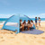 Beach Tent Sun Shelter for 6 Person, UPF 50+ Protection, Portable Sun Shade Canopy with Carrying Ba E415-BXSHTZPDBJC6IOET9001V0