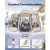 Pop up Bubble Tent, 12 x 11.1 ft Waterproof & UV-Resistant, Clear Camping Tent Shelter, Outdoor Gar E415-JGZ12111FT00M3C9I001V0