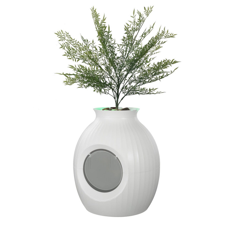 Plant Cat Litter Box, Smart Odor Control System, Hidden Cat Litter Box with 9.48 in Large Entrance, E415-HPDDKMSPWQ20GZPN9V5