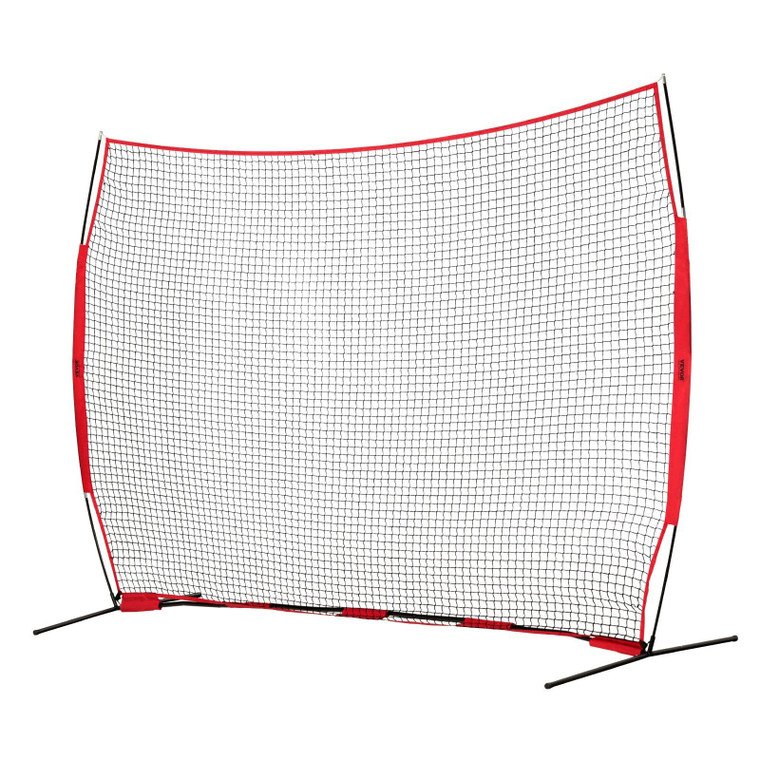 Barricade Backstop Net, 12x9 ft Ball Sports Barrier Netting, Portable Practice Equipment with Carry E415-DQW129YC0000YT8NIV0