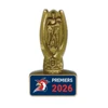 Sydney Roosters 2026 Premiers 3D Trophy Pin