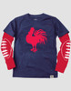 Sydney Roosters Kids Wes & Willy 2 in 1 Tee
