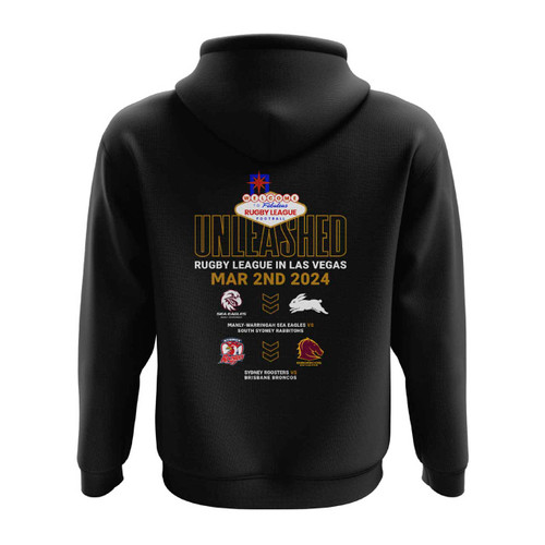 Sydney Roosters 2024 Mens Las Vegas Sign Hoody