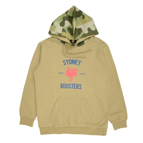 Sydney Roosters Mens Camo Hoody