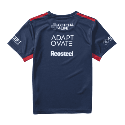 Sydney Roosters 2026 Adidas Kids Training Tee Navy