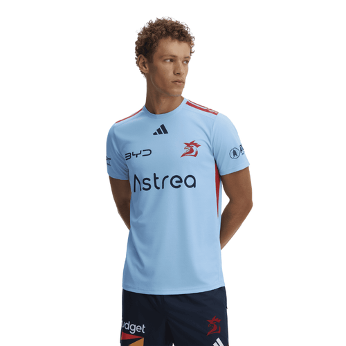 Sydney Roosters 2026 Adidas Mens Training Tee Blue