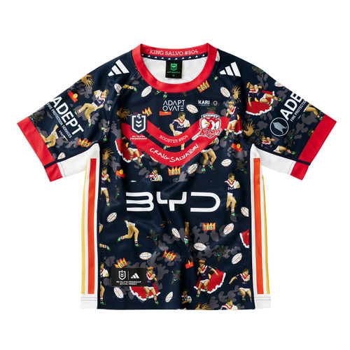 Roosters 2026 Adidas Kids First Nations Jersey