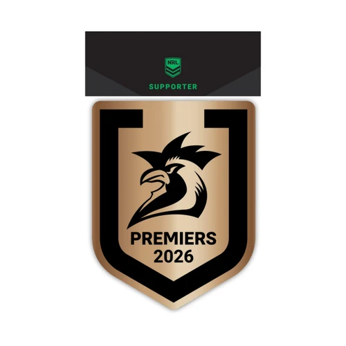 Sydney Roosters 2026 Premiers Gold Decal Set